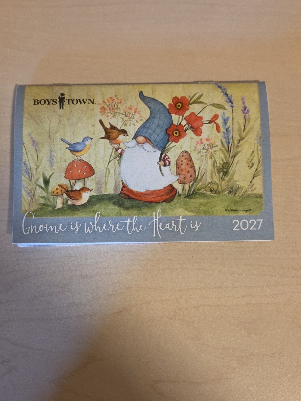 2027 Gnome is Where the Heart Is Pocket Calendar